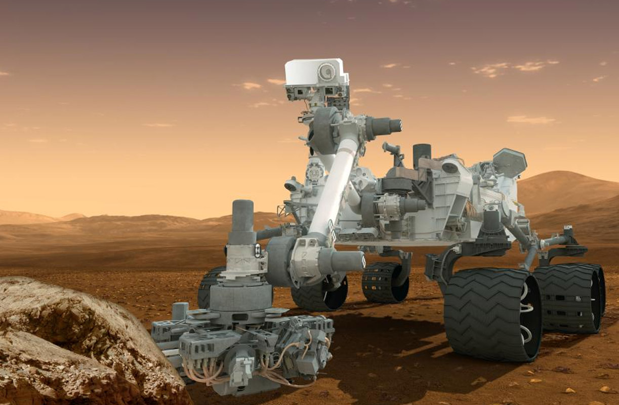 La llegada del Curiosity a Marte