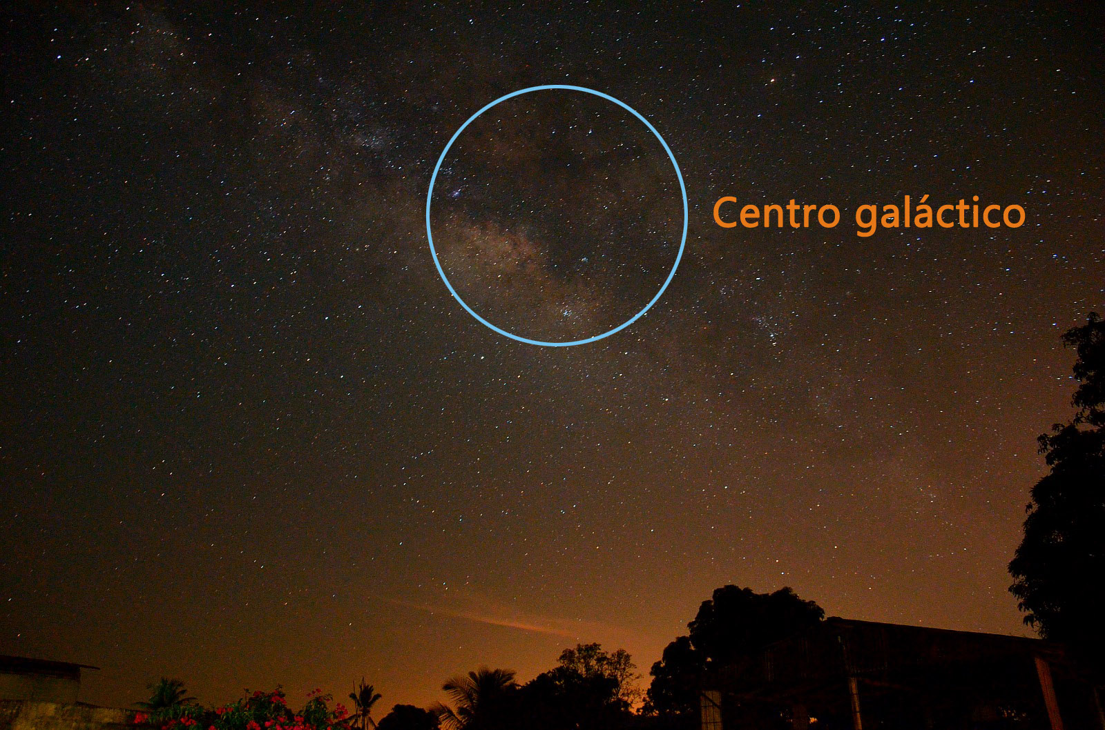 La Vía Láctea desde Cotuí