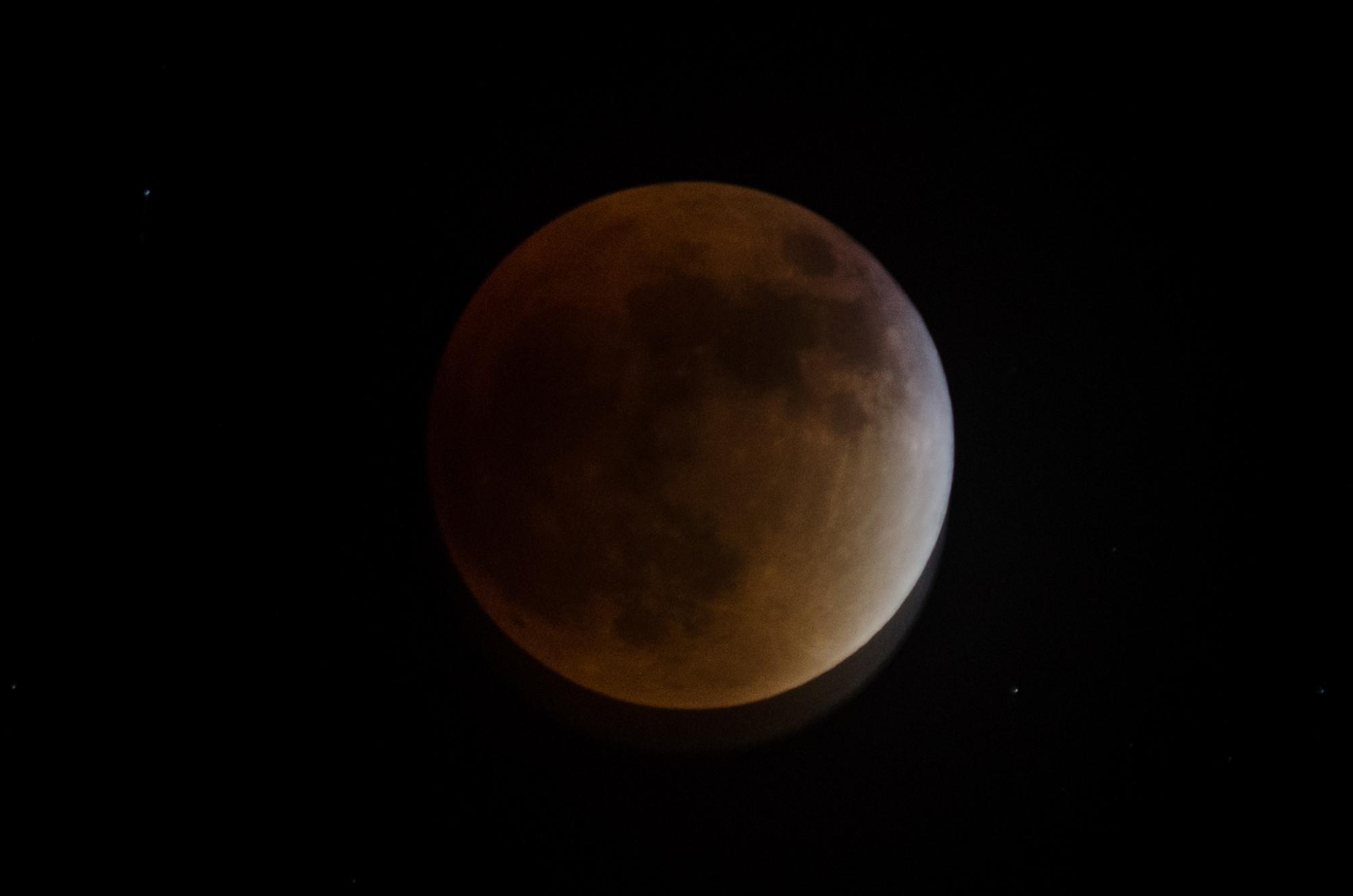 Etapa del eclipse total de Luna