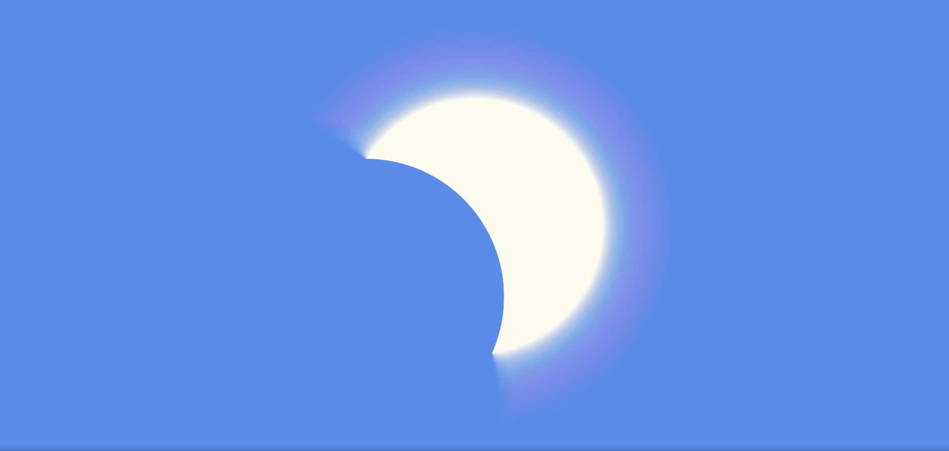 Eclipse de 1991 visto desde Santo Domingo