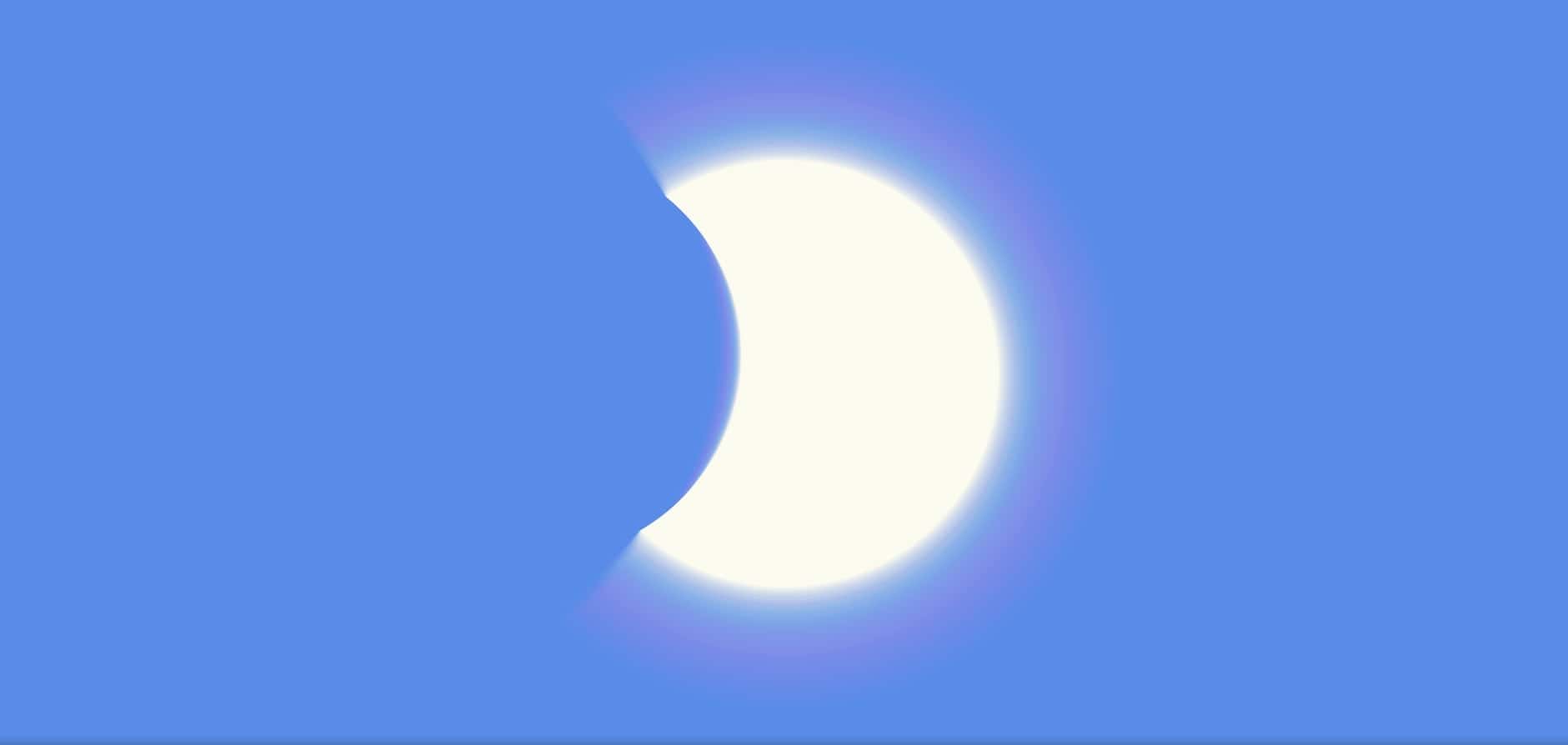 Eclipse de 1995 visto desde Santo Domingo