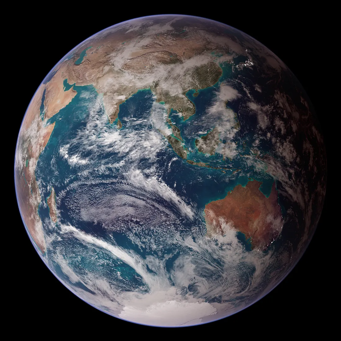 «The Twin Marbles». ( Visible Earth )