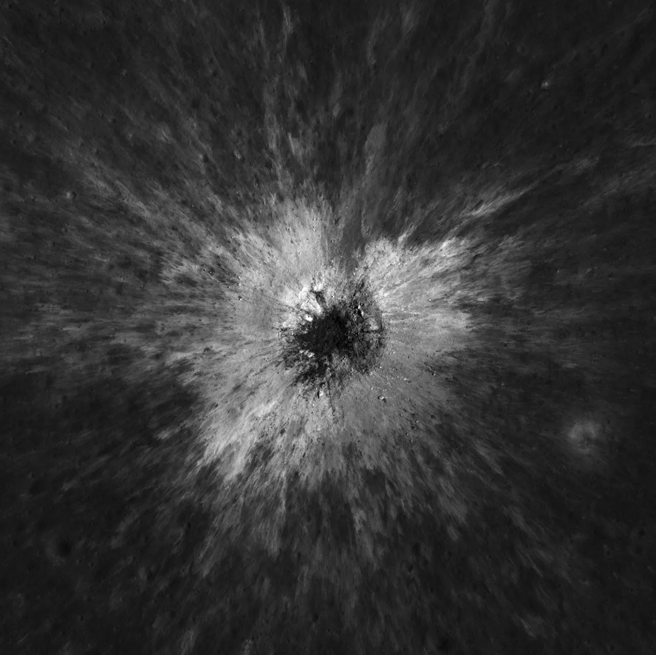 La huella de un impacto que pasó inadvertido en la Luna